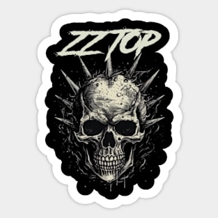 ZZ TOP MERCH VTG Sticker